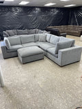 Lowell 6-pc Sectional Gray