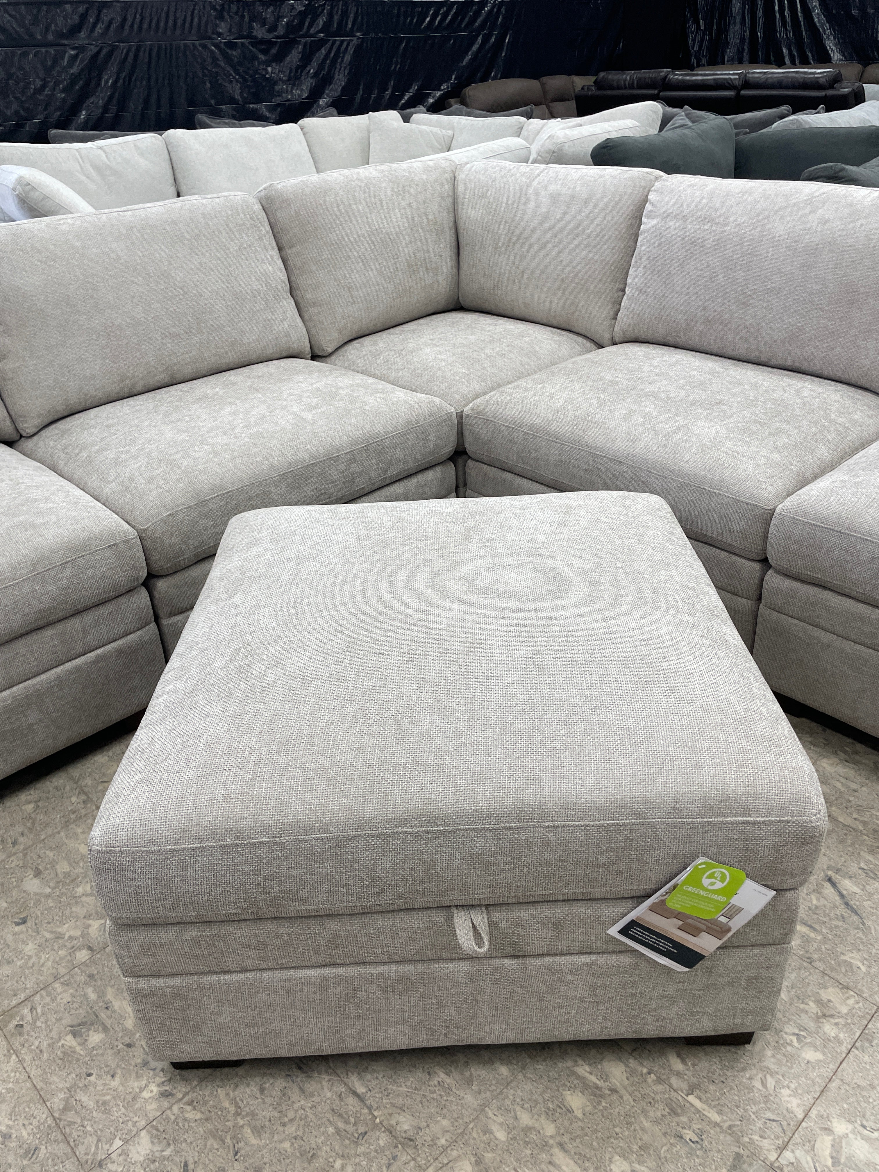 Tisdale 6-pc Sectional Taupe