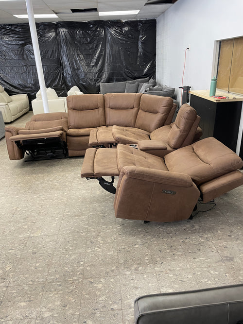 Large Power Reclining Sectional