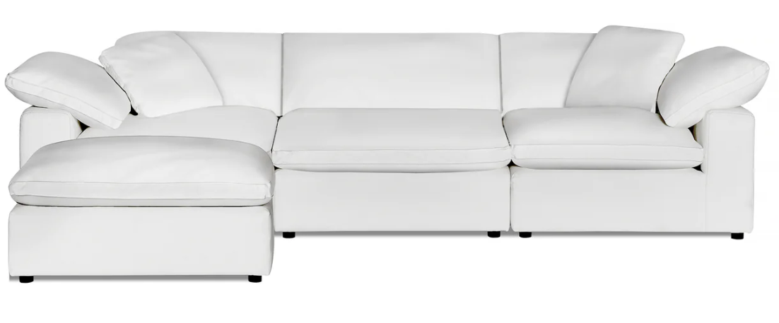 3 Piece Modular Cloud Couch w/ Ottoman New In Box!