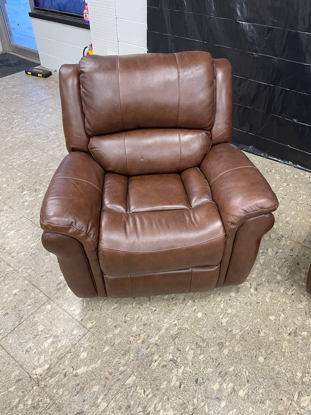 Leather 2-Piece Reclining Set
